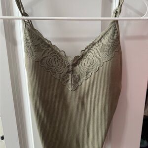 PINK Victoria's Secret Sage Lace Cami